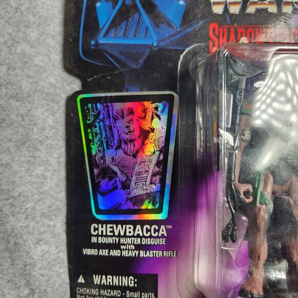 Star Wars Chewbacca In Bounty Hunter Disguise Shadows Of The Empire VTG New '96 - Picture 7 of 7